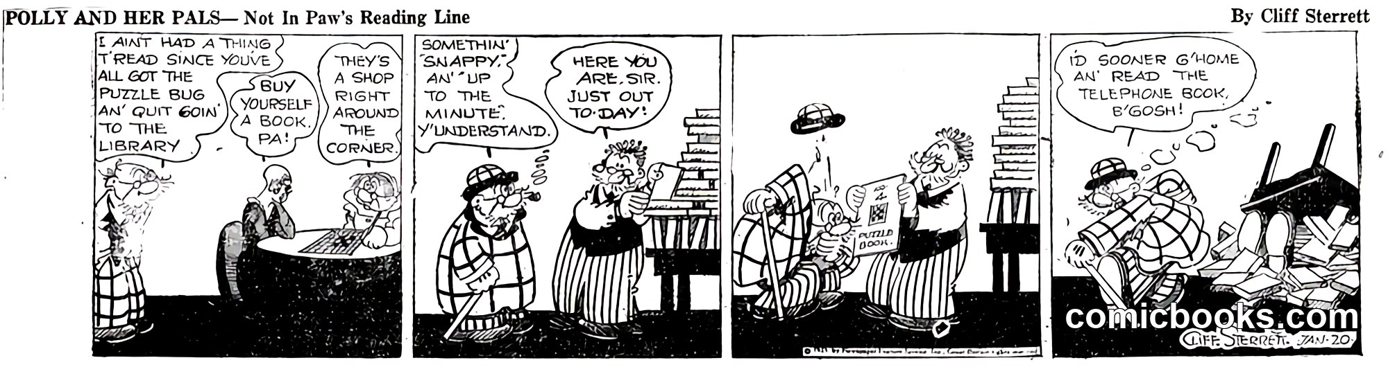 Polly and Her Pals — Daily Strip