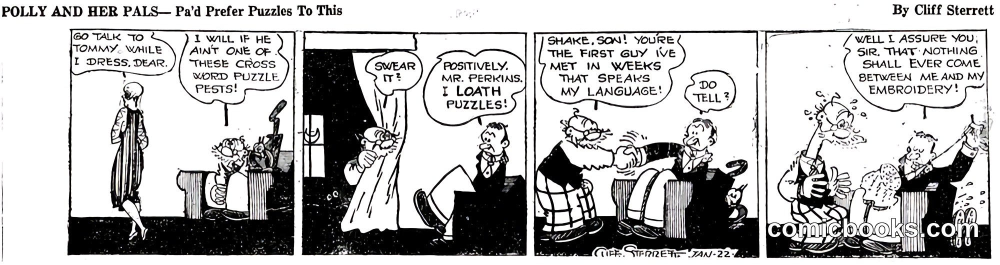 Polly and Her Pals — 1925-01-22