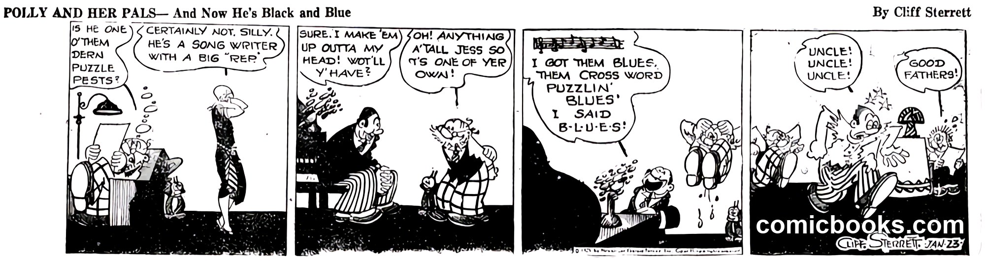 Polly and Her Pals — 1925-01-23
