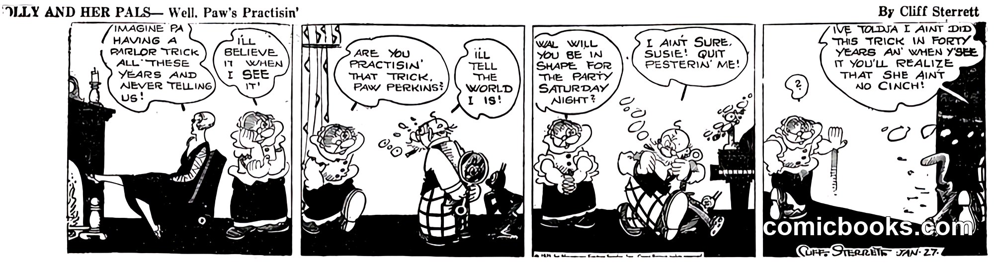 Polly and Her Pals — January 27, 1925