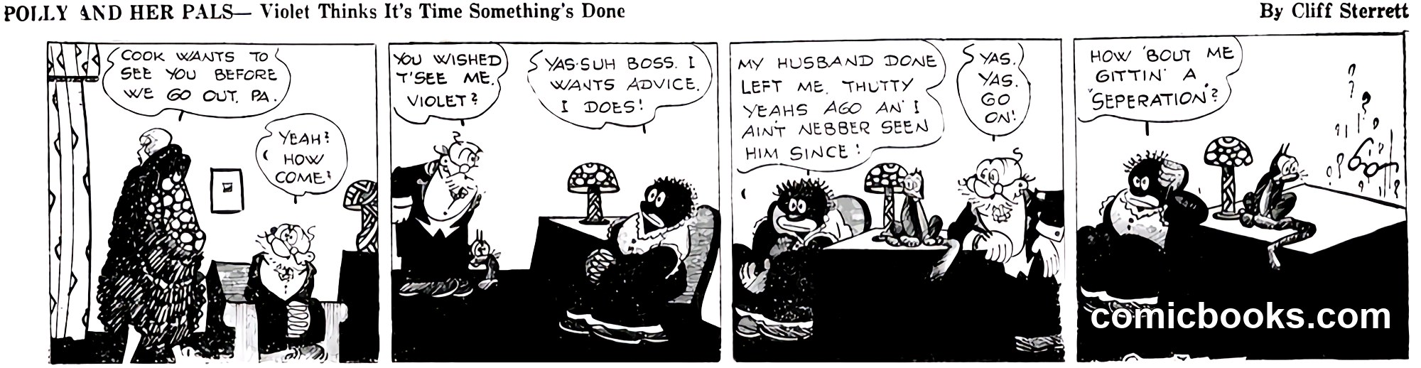 Polly and Her Pals — Daily Strip