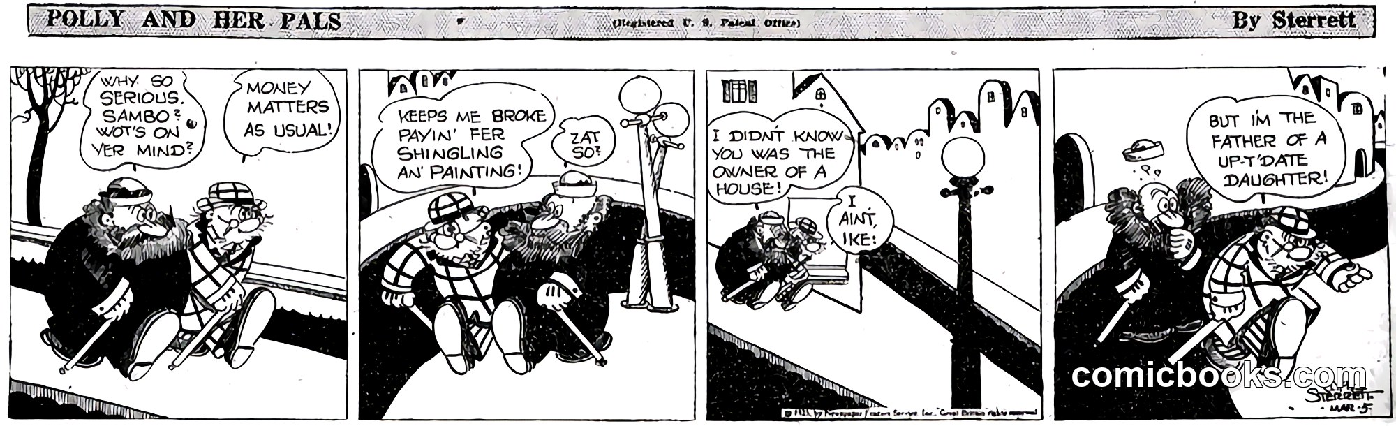 Polly and Her Pals — Daily Strip, March 5, 1925