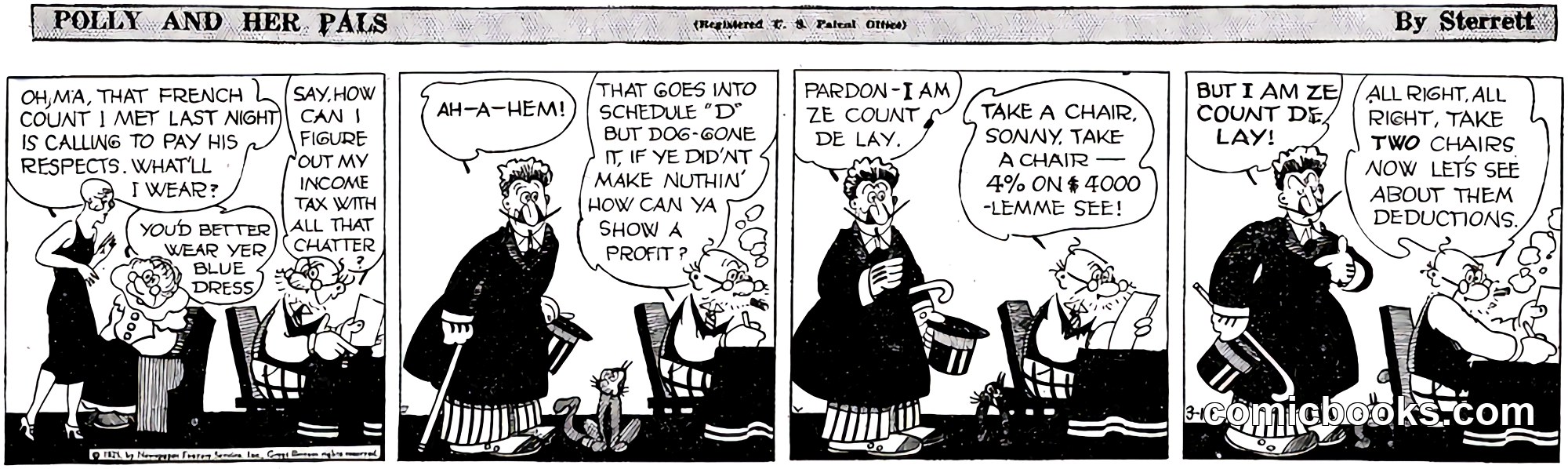 Polly and Her Pals — Daily Strip