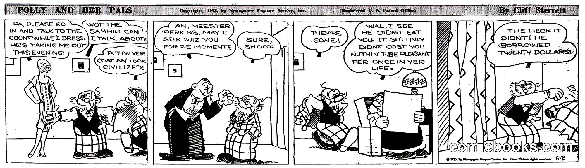 Polly and Her Pals — June 2, 1925