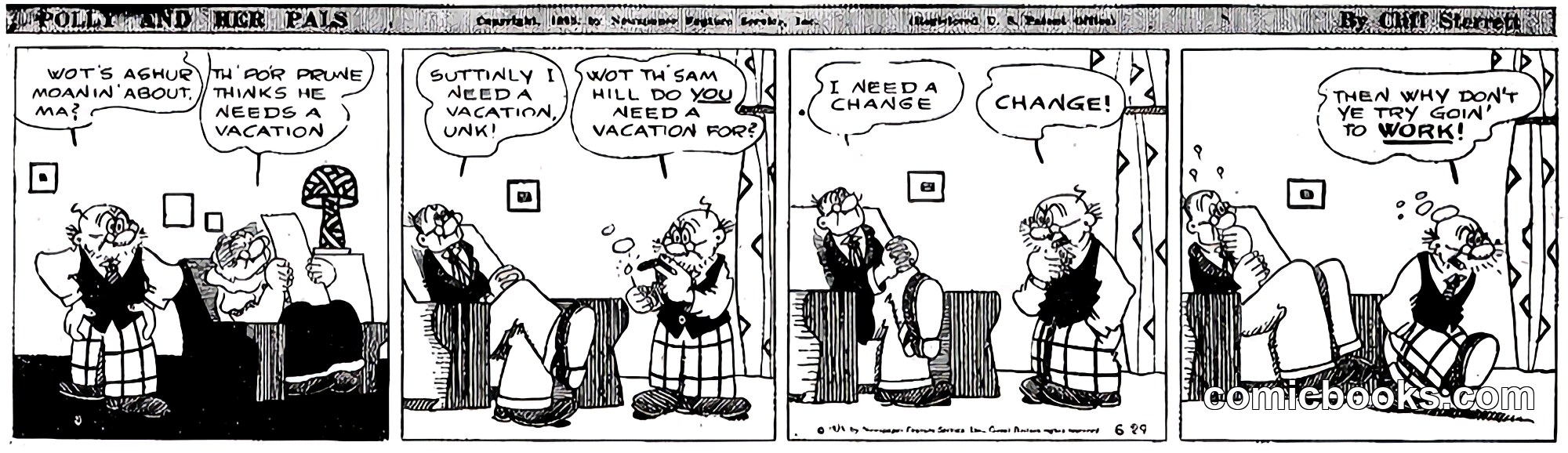 Polly and Her Pals — Daily Strip