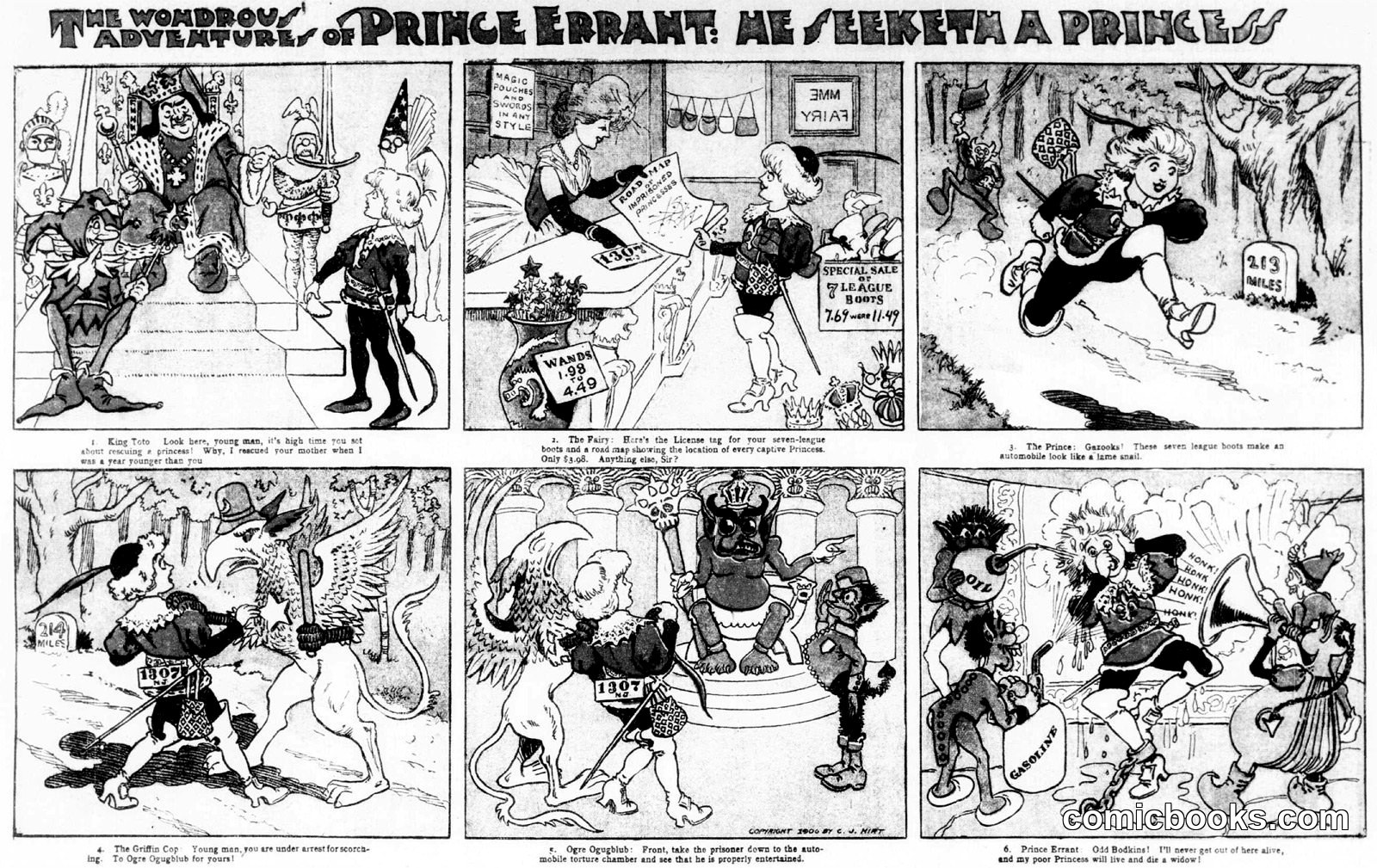 The Wondrous Adventures of Prince Errant: He Seeketh a Princess