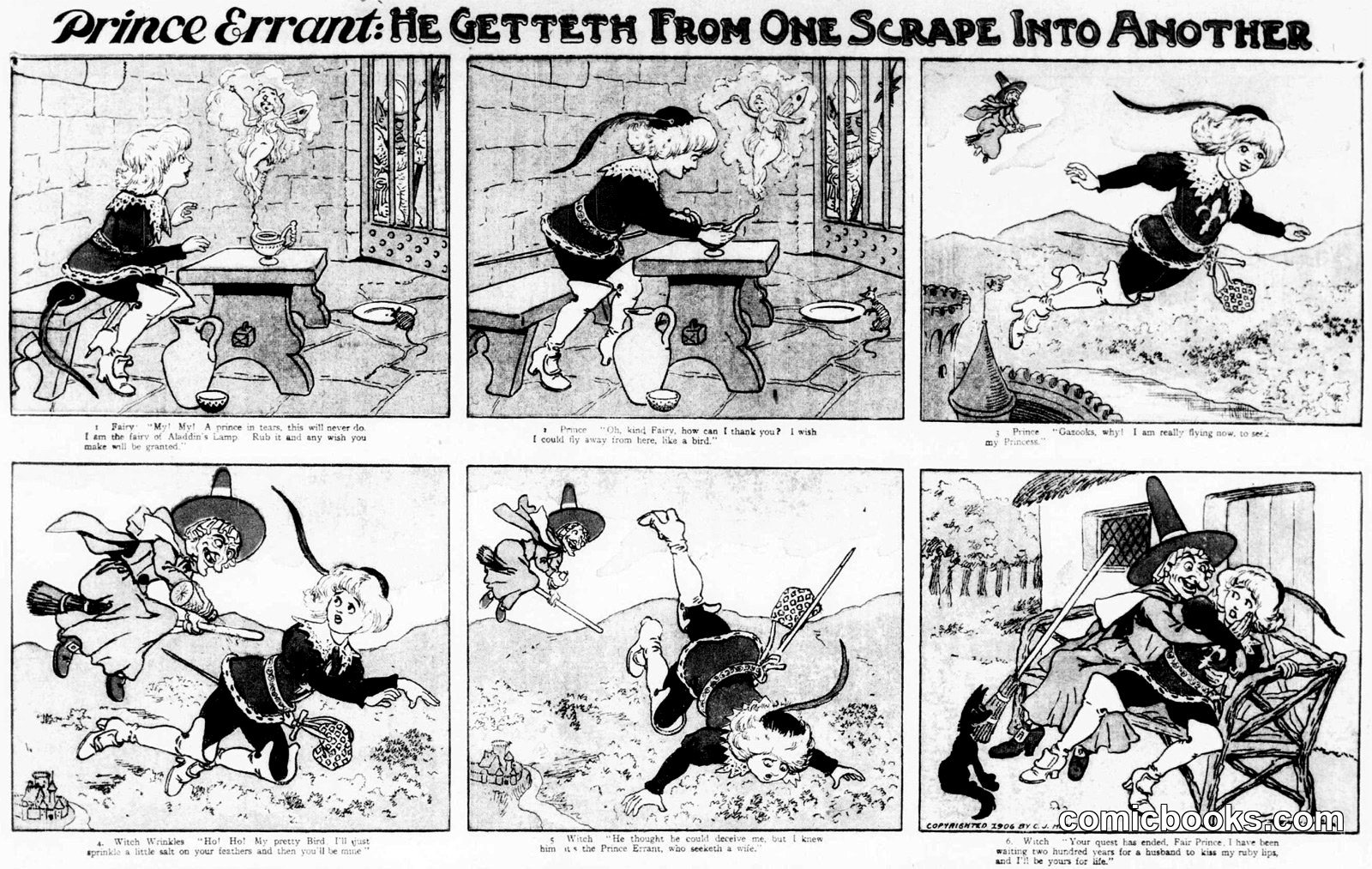 Prince Errant: He Getteth From One Scrape Into Another
