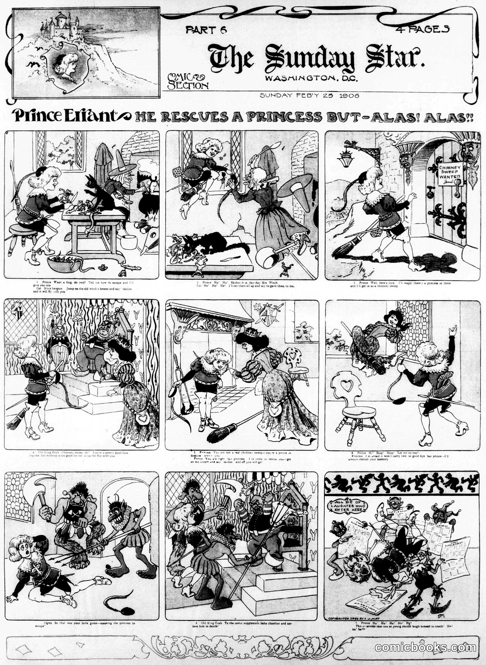 Prince Errant: He Rescues a Princess But—Alas! Alas!!
