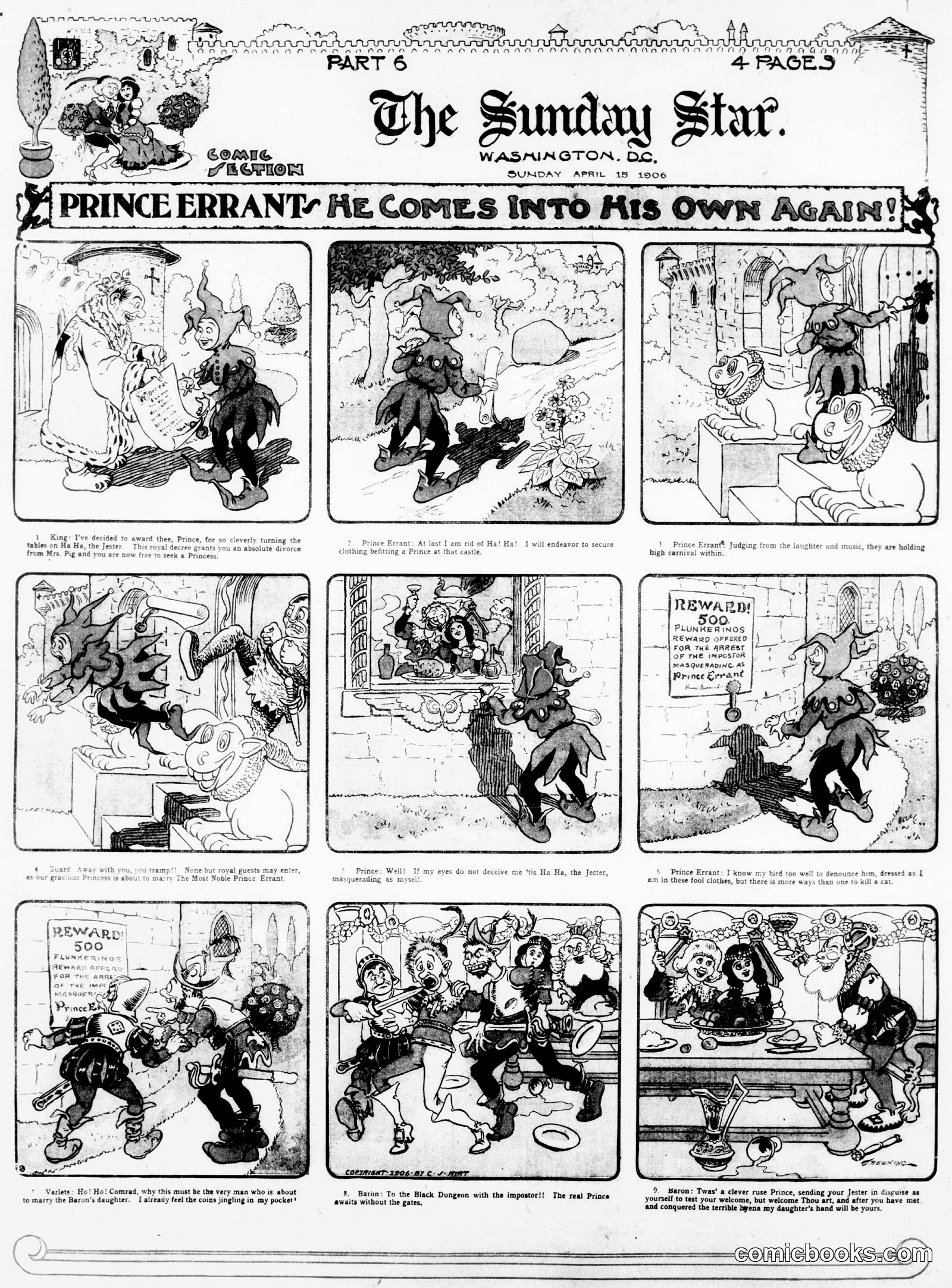 Prince Errant: He Comes Into His Own Again!
