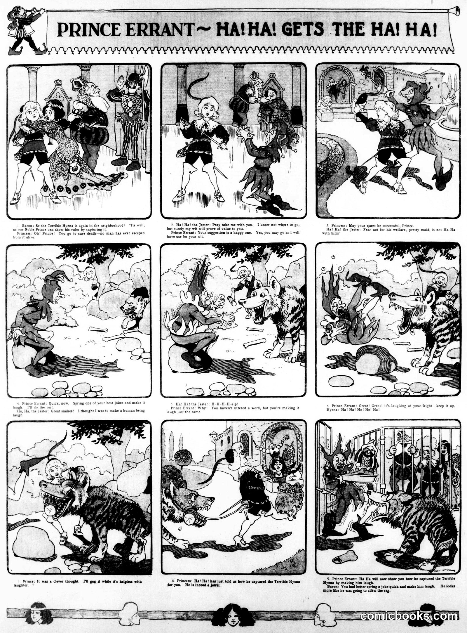 Prince Errant: Hah-Ha! Gets the Hah-Ha!