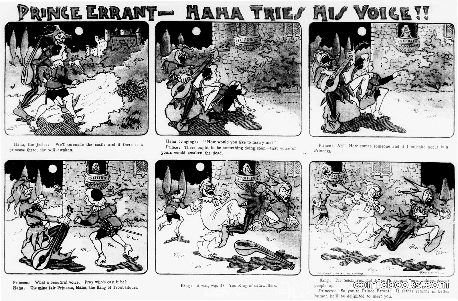 Prince Errant — Haha Tries His Voice!!
