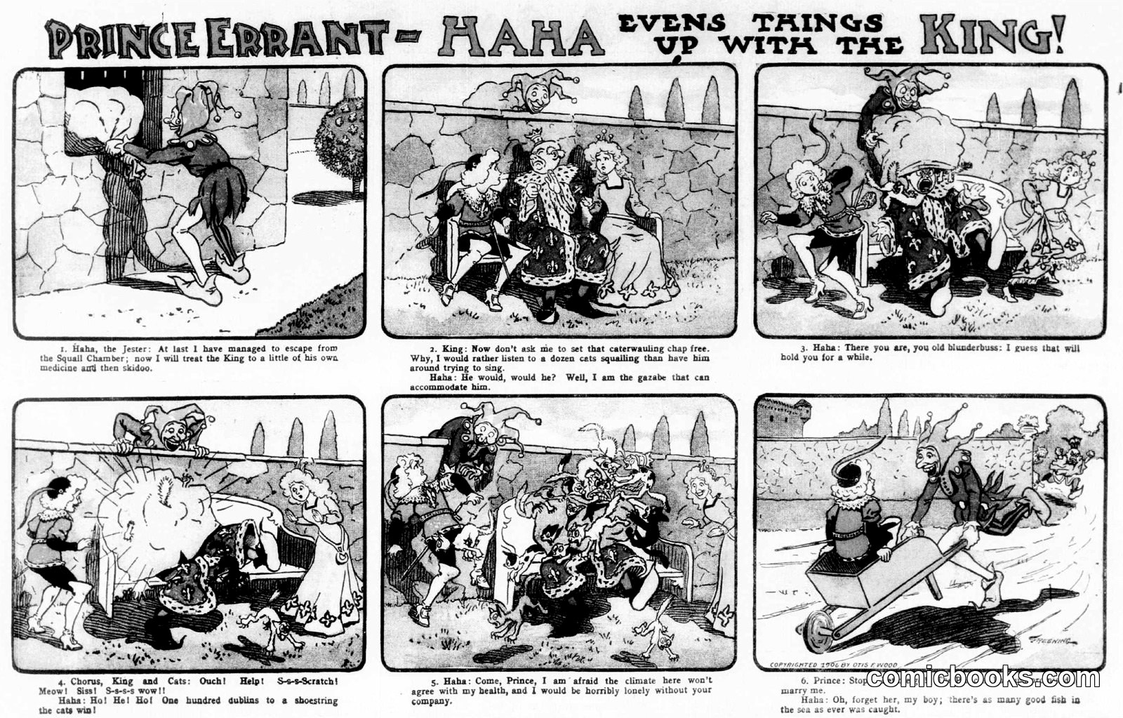 Prince Errant: Haha Evens Things Up with the King