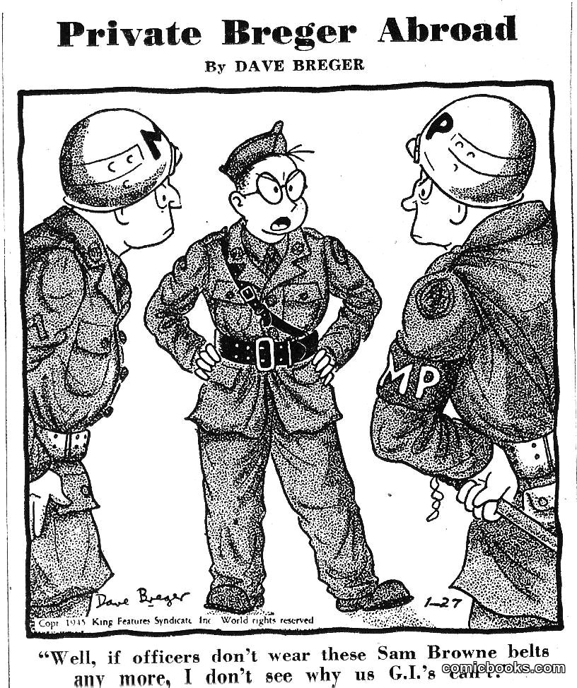 Private Breger Abroad