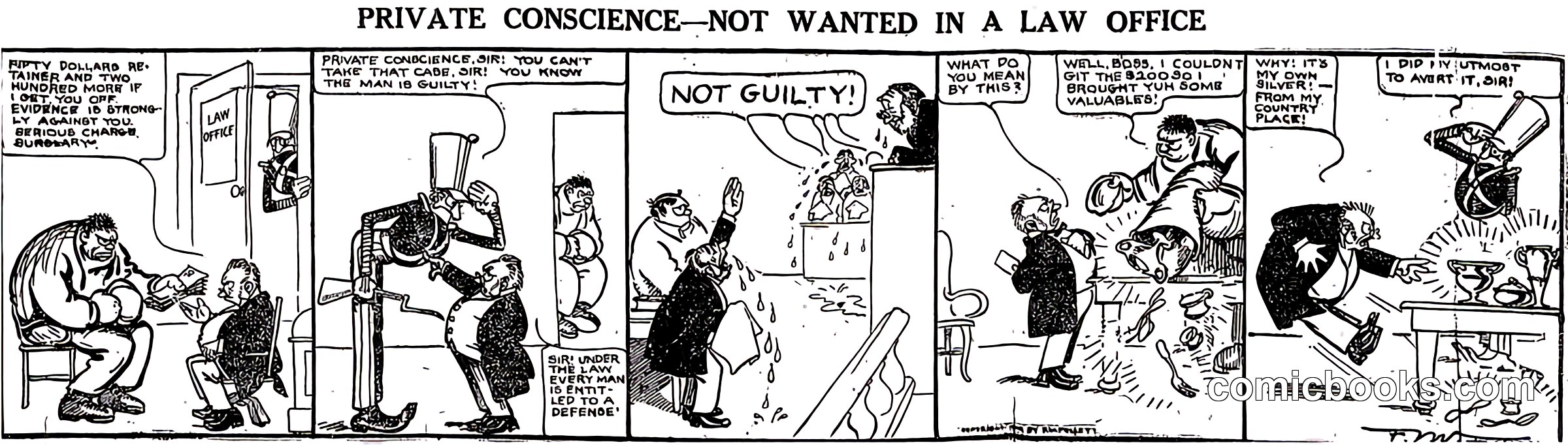 Private Conscience—Not Wanted in a Law Office