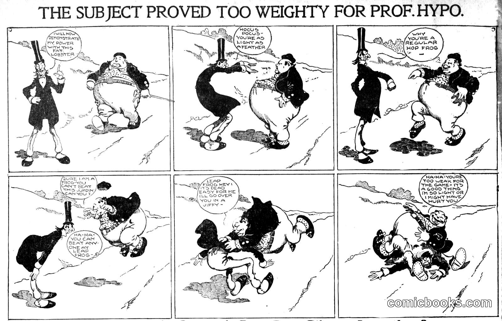 The Subject Proved Too Weighty for Prof. Hypo