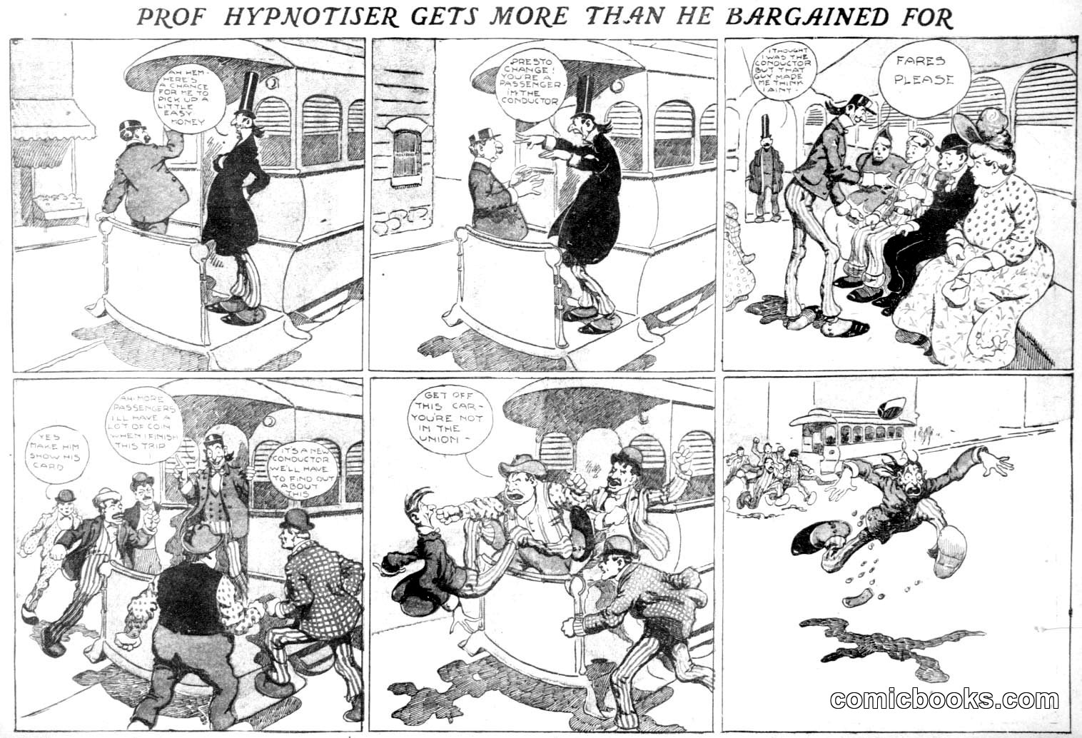 Prof Hypnotiser Gets More Than He Bargained For