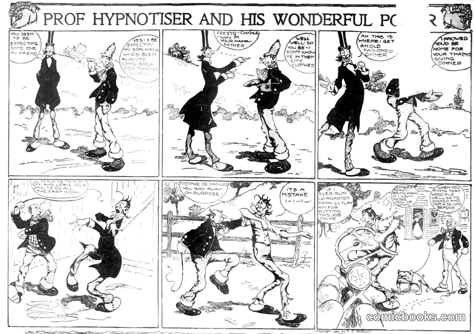 Prof Hypnotiser and His Wonderful Power