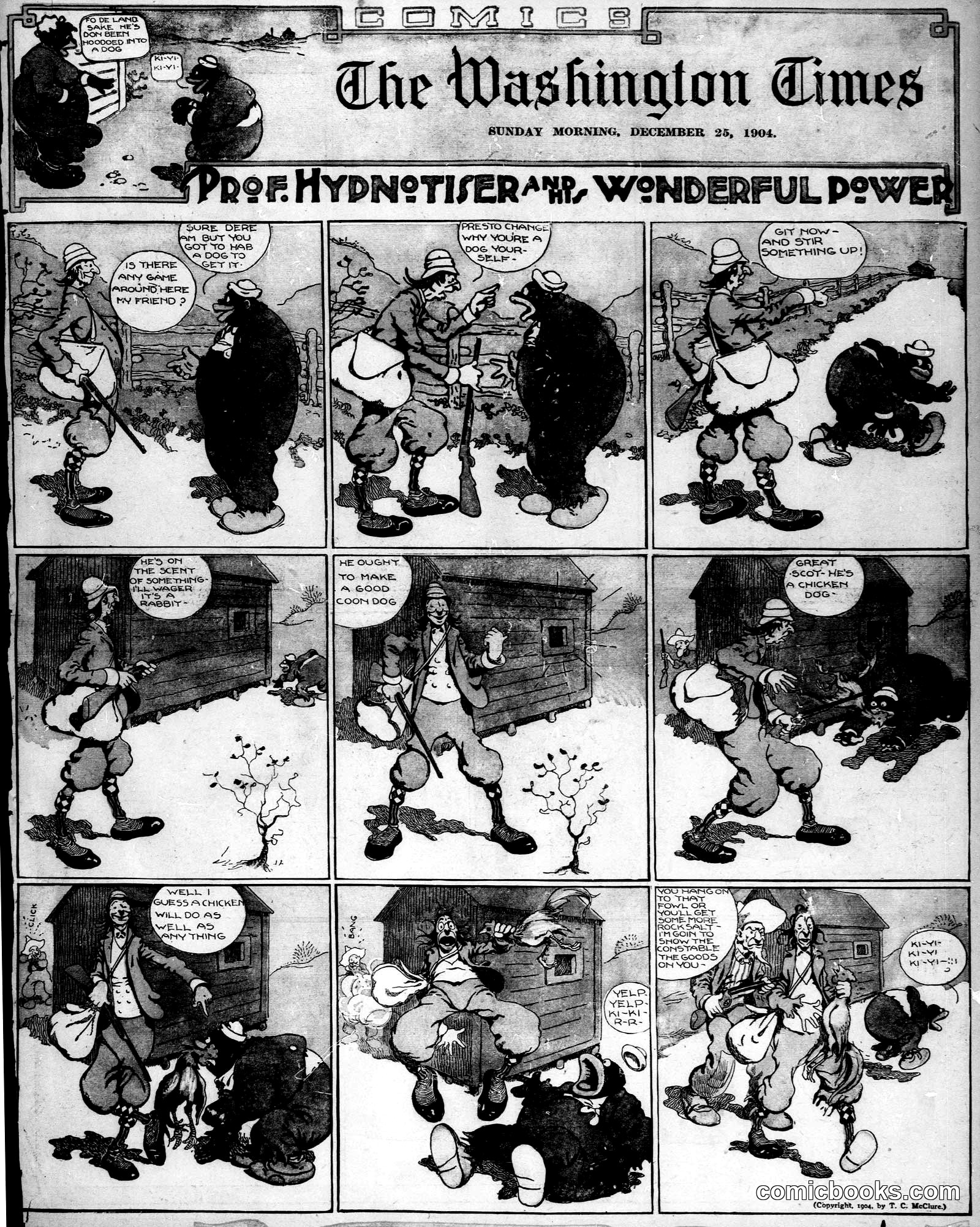 Professor Hypnotiser and His Wonderful Power