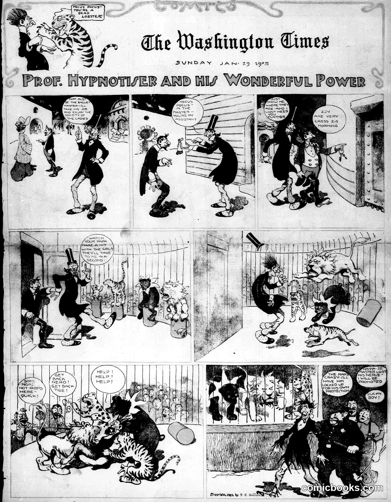 Professor Hypnotiser and His Wonderful Power