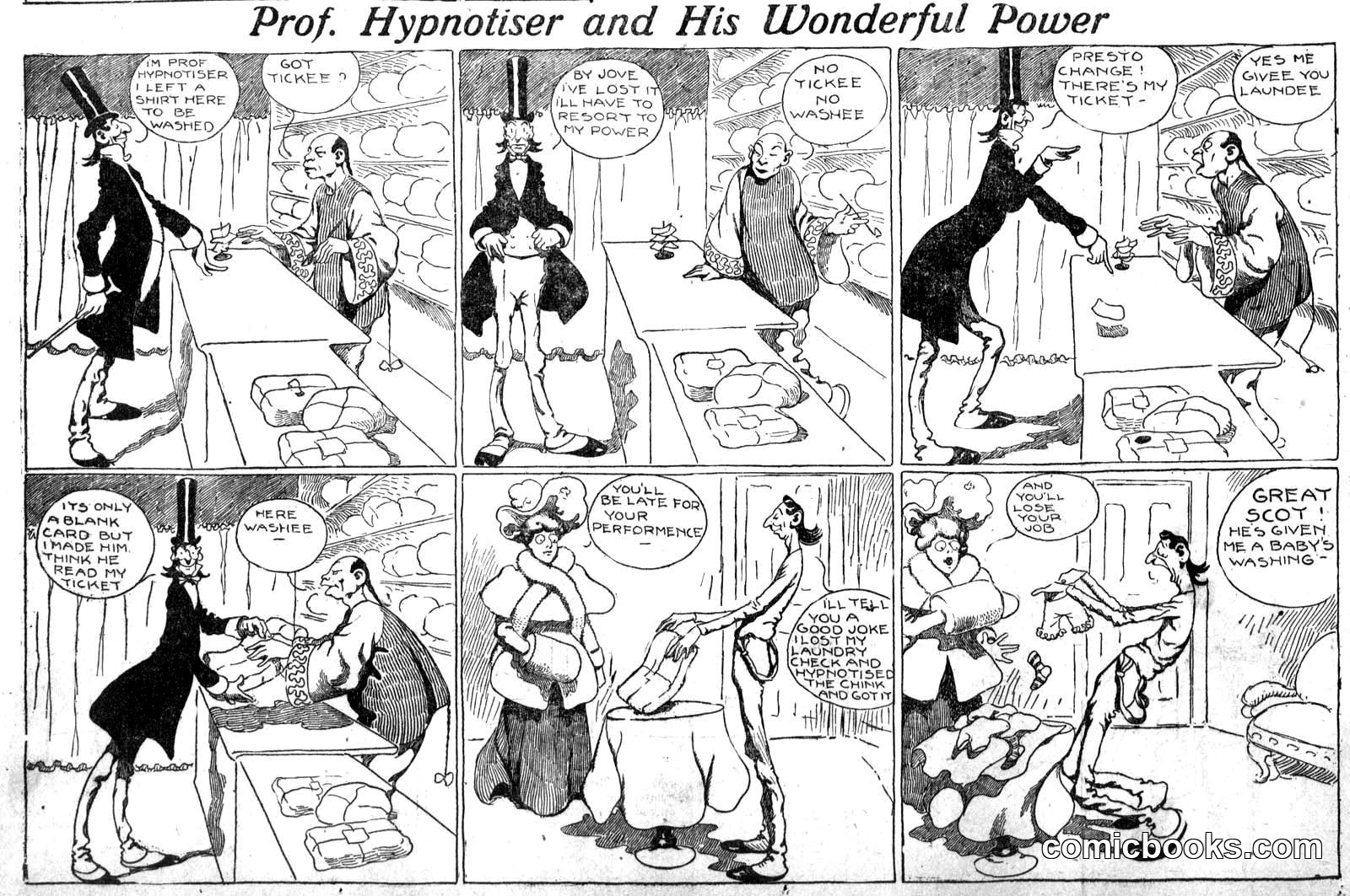 Prof. Hypnotiser and His Wonderful Power