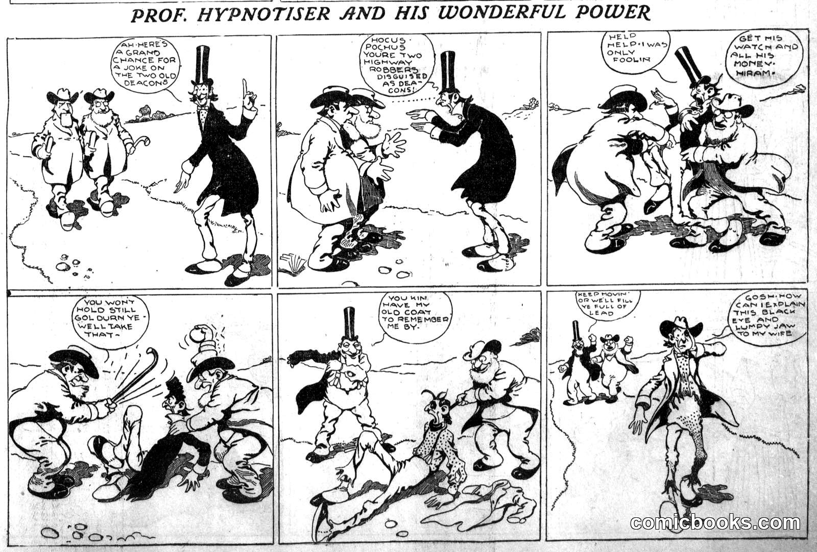 Professor Hypnotiser and His Wonderful Power