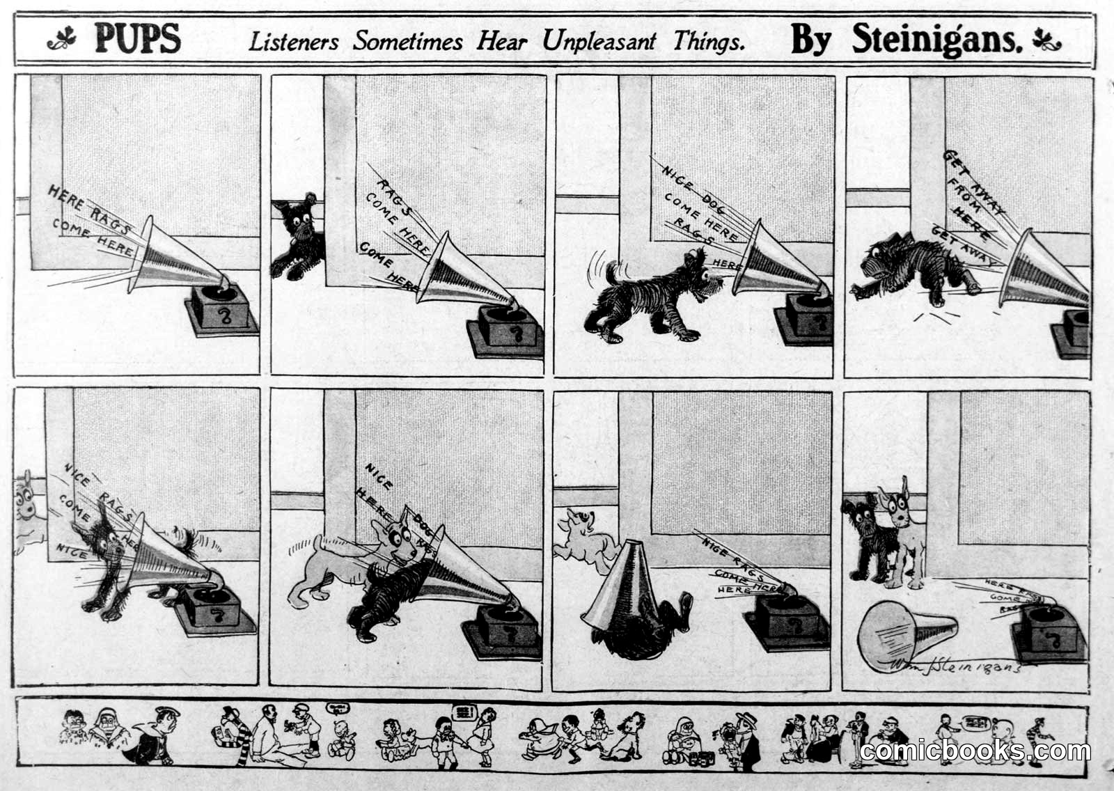 Pups: Listeners Sometimes Hear Unpleasant Things