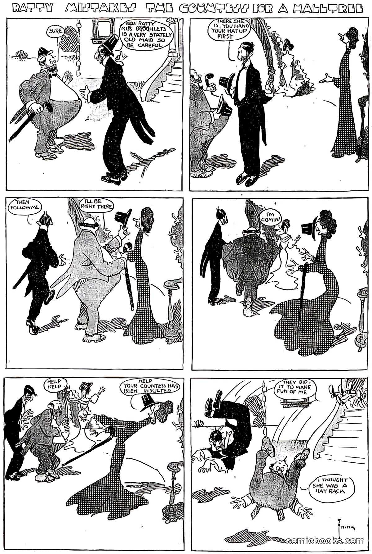 Ratty Mistakes the Countess for a Halftree