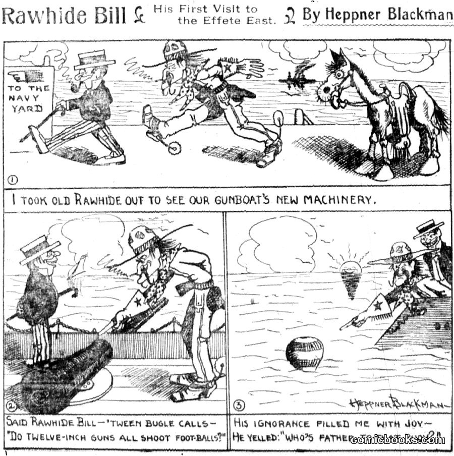 Rawhide Bill & His First Visit to the Effete East