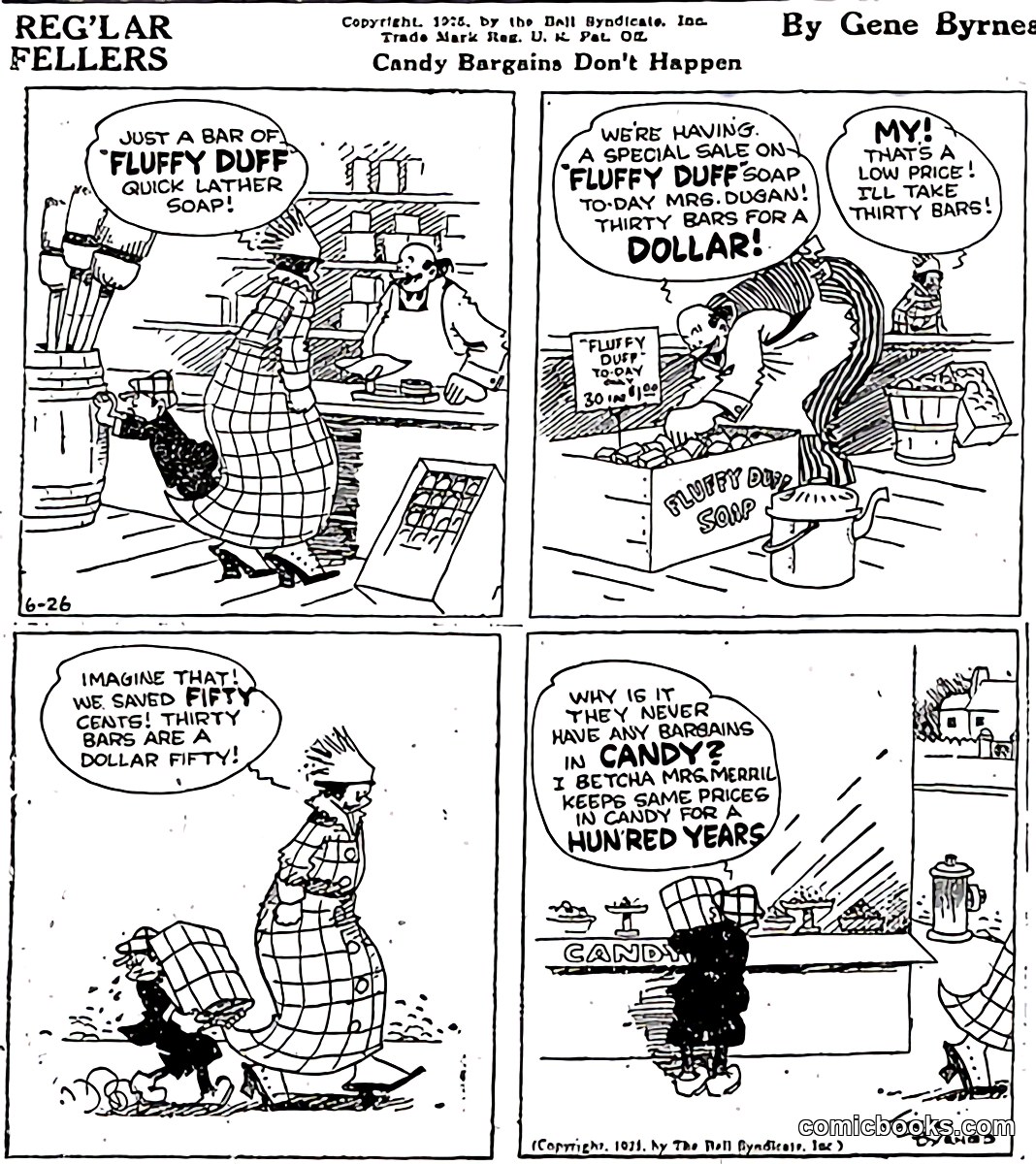 Reg'lar Fellers by Gene Byrnes