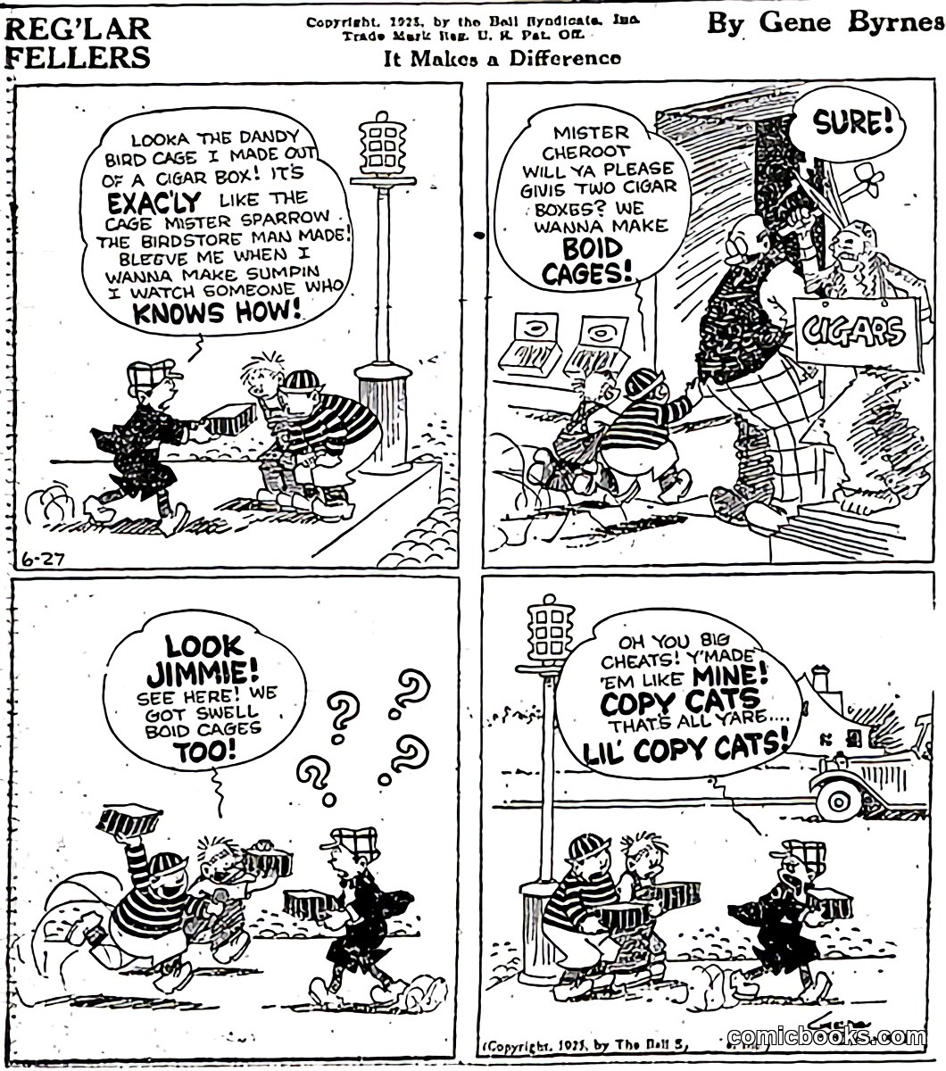 Reg'lar Fellers by Gene Byrnes