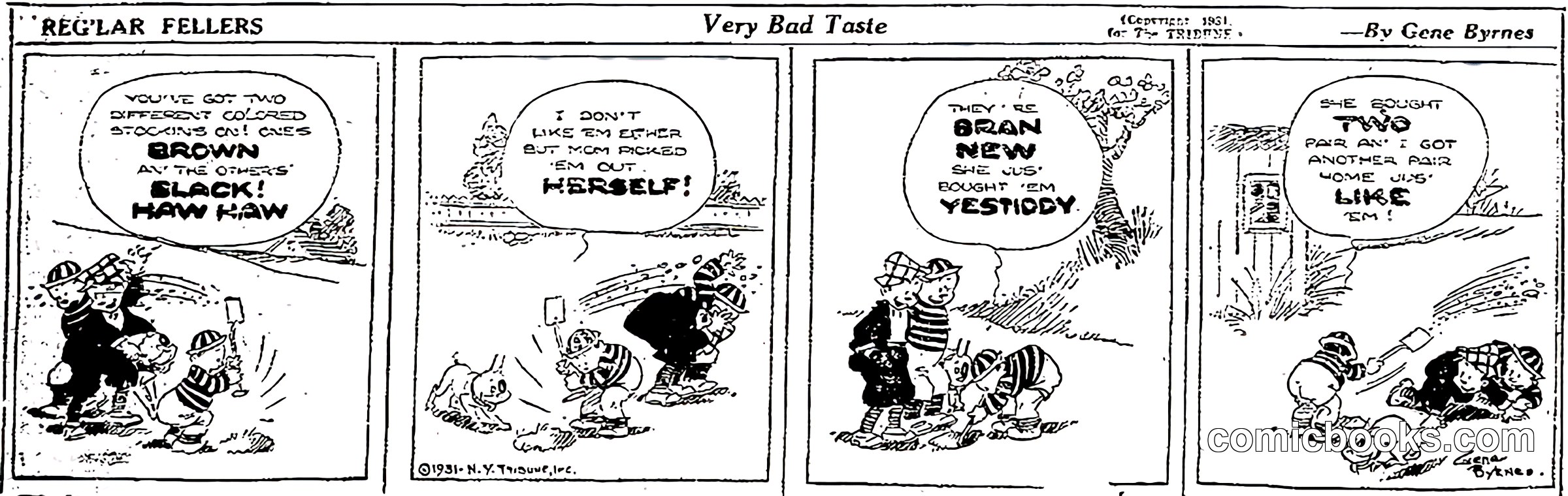 Regular Fellers by Gene Byrnes