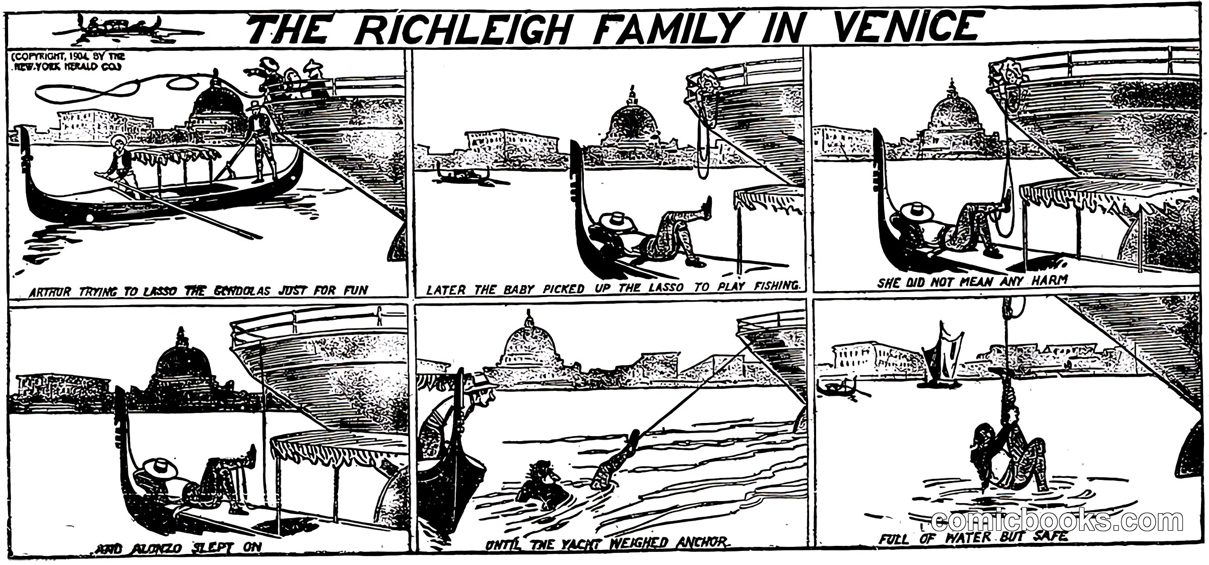 The Richleigh Family in Venice
