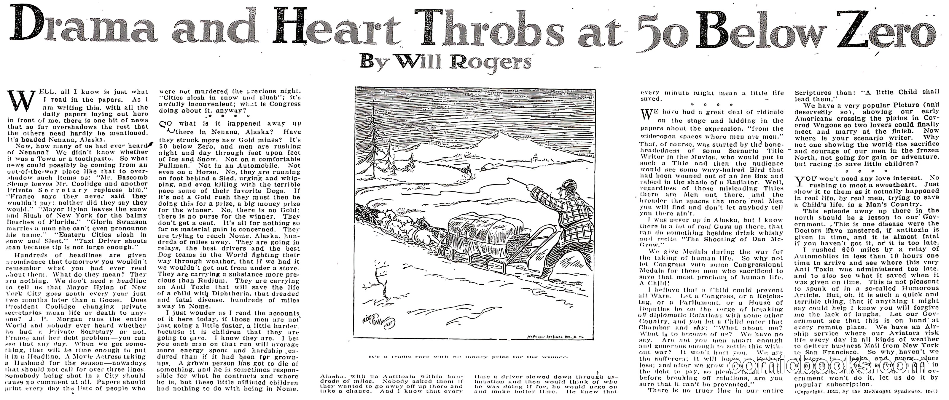 Drama and Heart Throbs at 50 Below Zero