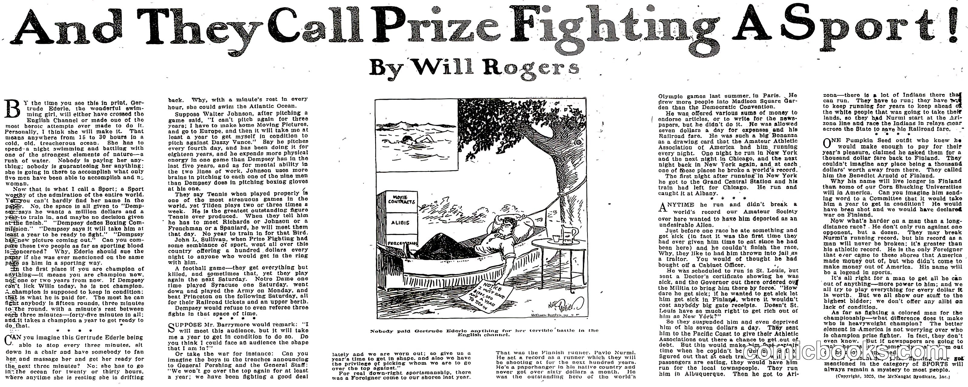 And They Call Prize Fighting A Sport!