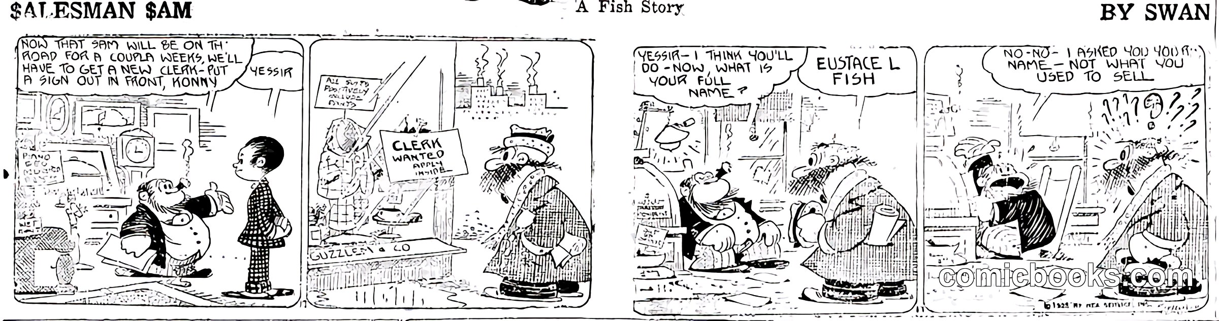 Salesman Sam: A Fish Story