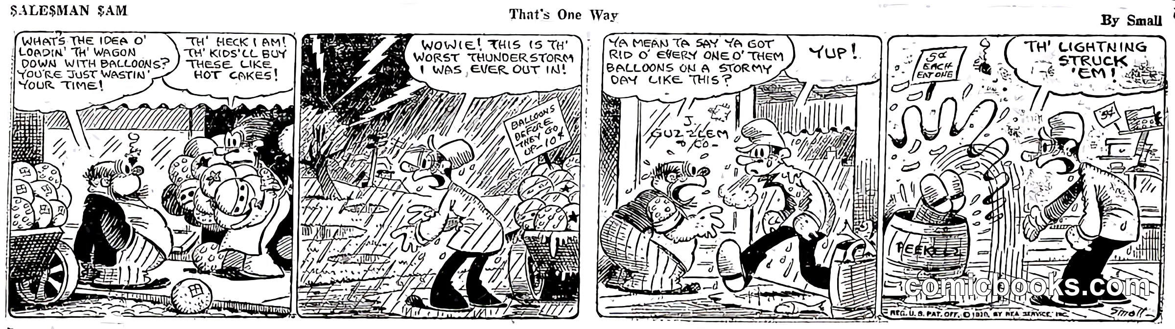 Salesman Sam: "That's One Way"