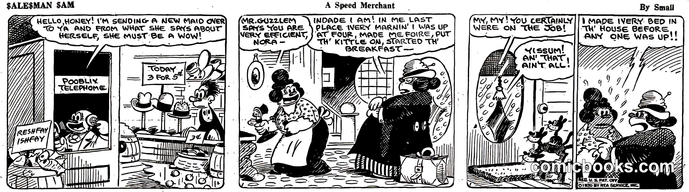 Salesman Sam: A Speed Merchant
