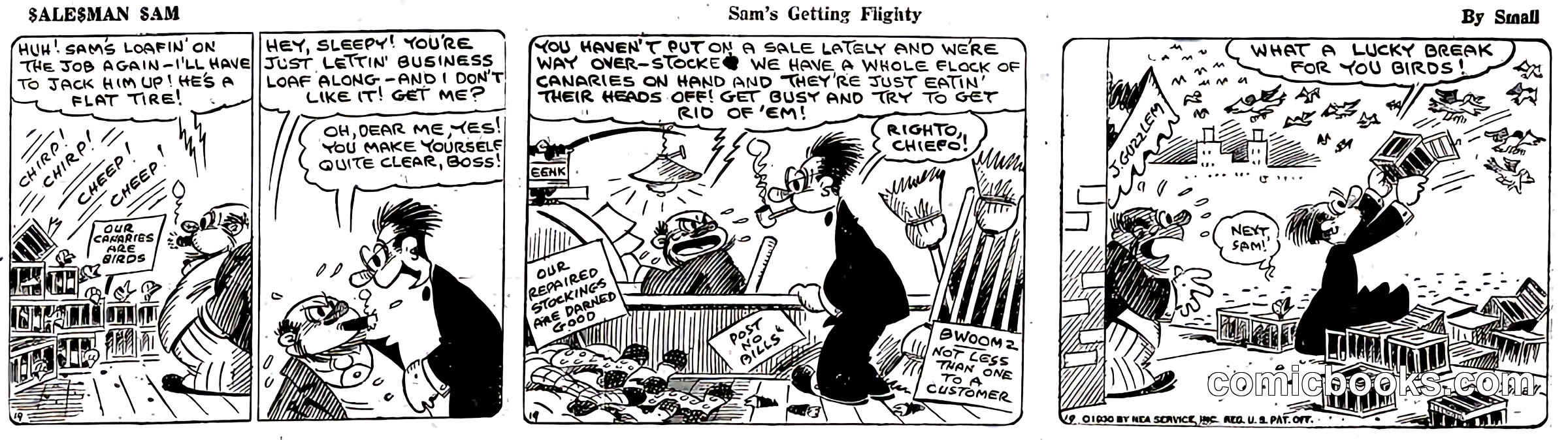 Salesman Sam: 'Sam's Getting Flighty'