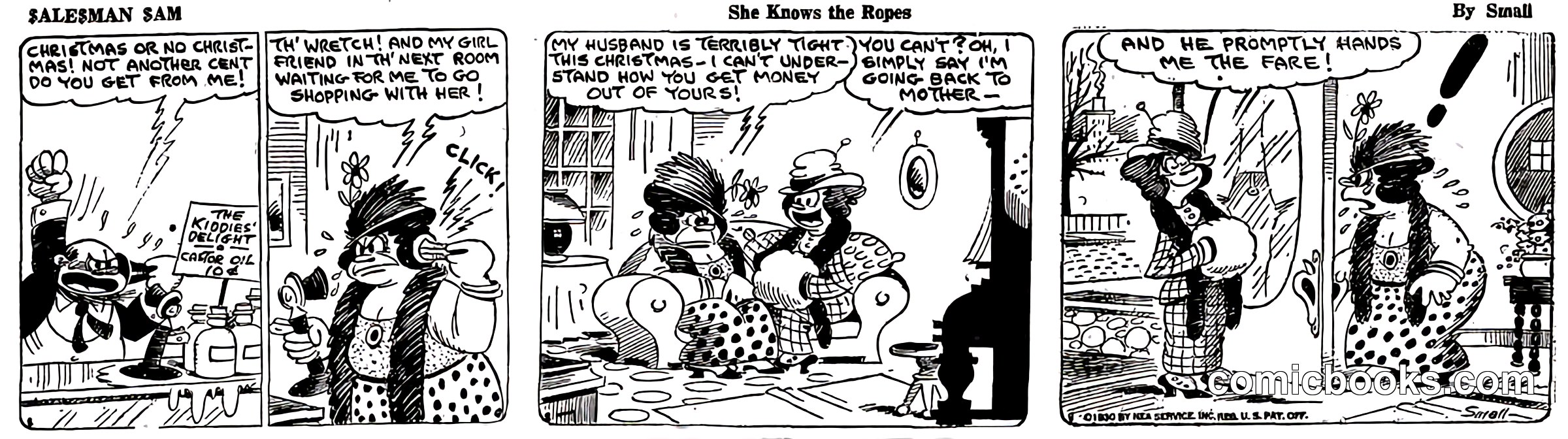 Salesman Sam: "She Knows the Ropes"