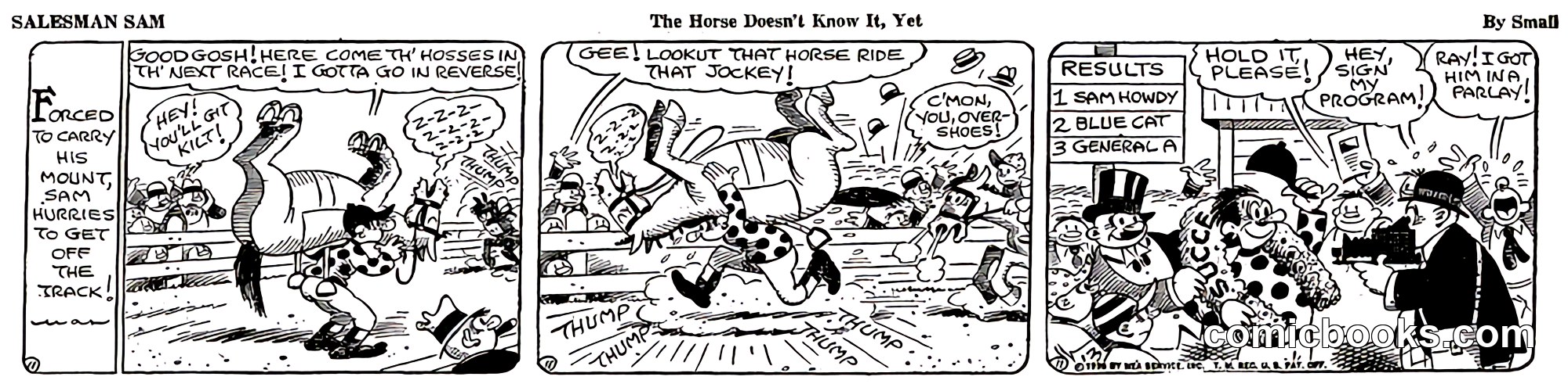 Salesman Sam: The Horse Doesn't Know It, Yet