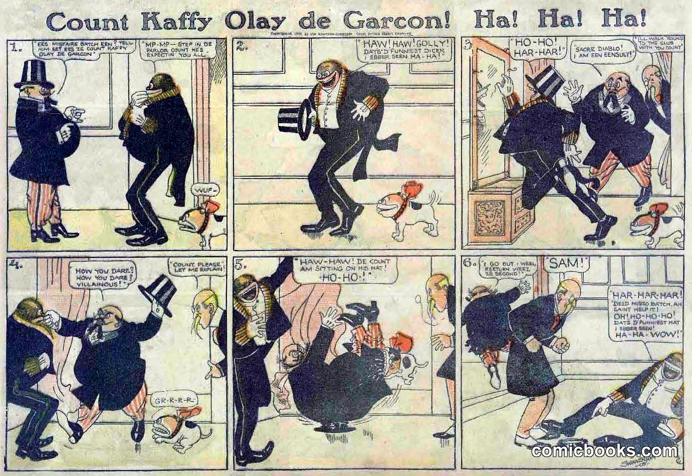 Count Kaffy Olay de Garçon! Ha! Ha! Ha!
