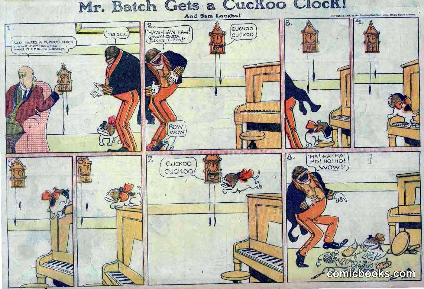 Mr. Batch Gets a Cuckoo Clock! (And Sam Laughs!)