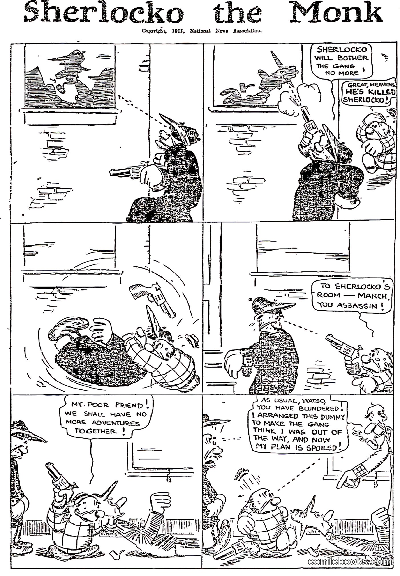 Sherlocko the Monk
