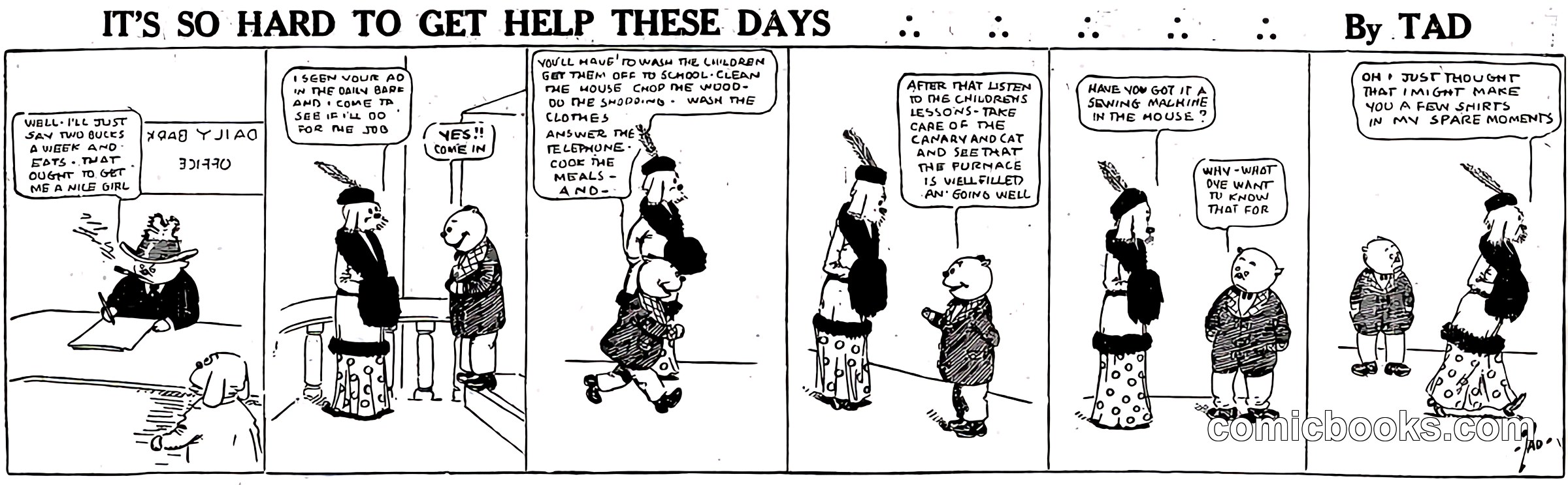 It's So Hard to Get Help These Days