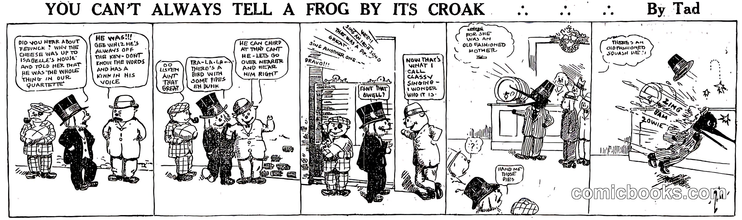 You Can't Always Tell a Frog by Its Croak