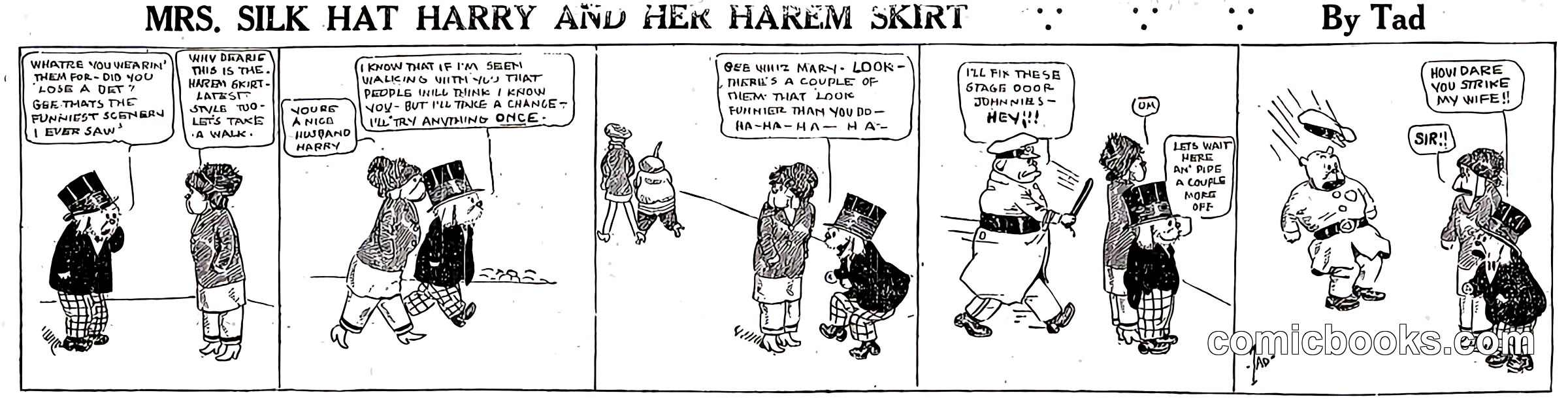 Mrs. Silk Hat Harry and Her Harem Skirt
