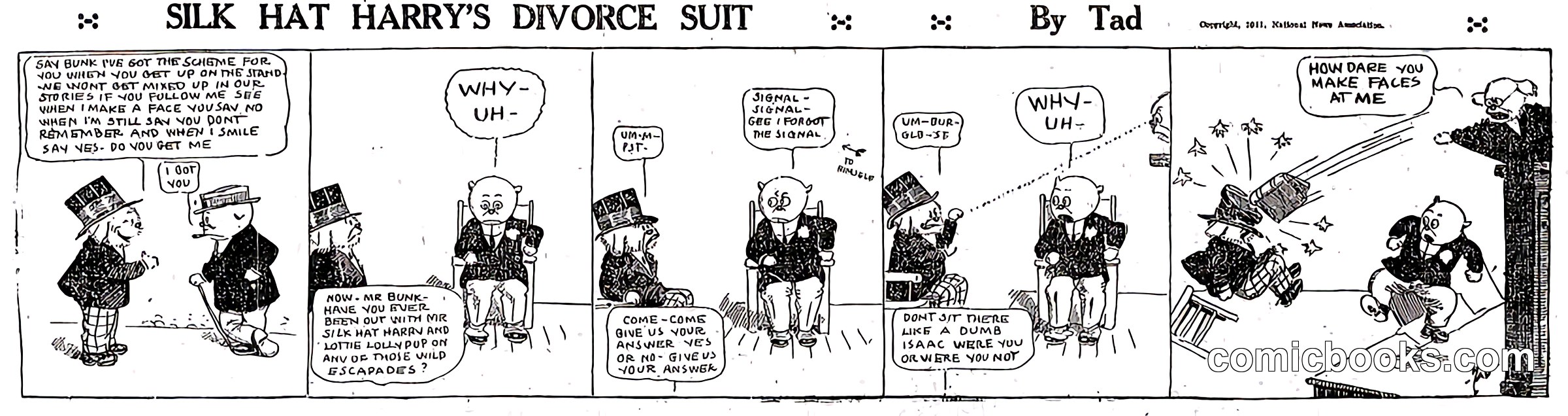 Silk Hat Harry's Divorce Suit