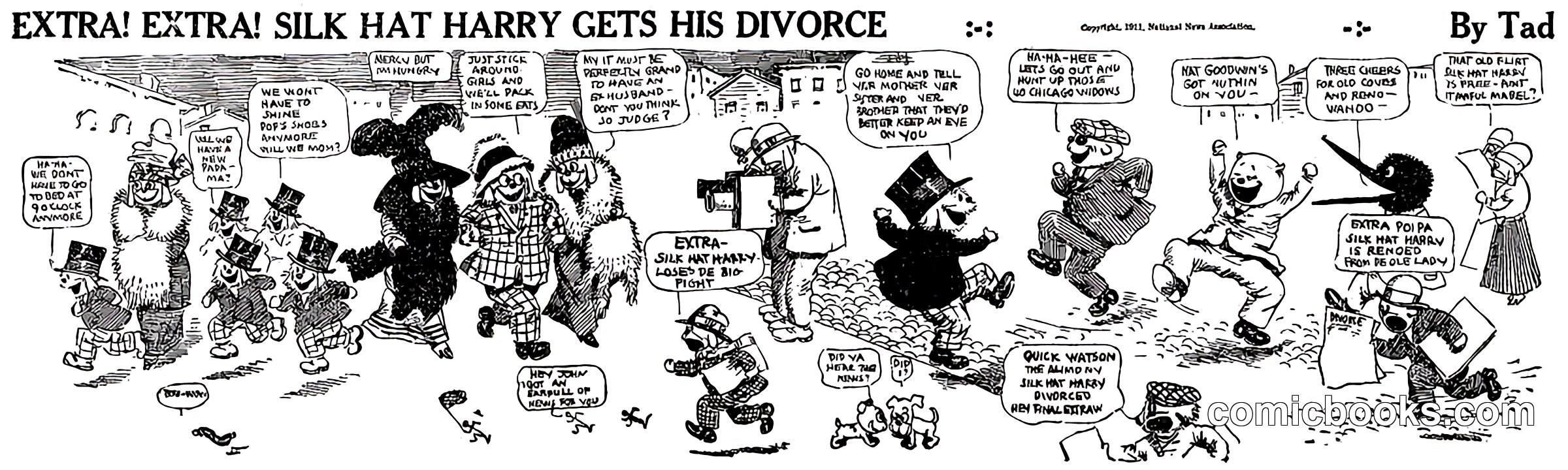 Silk Hat Harry Gets His Divorce