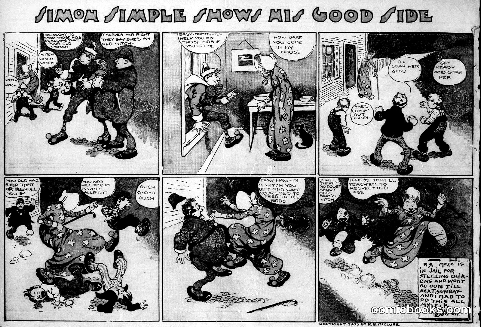 Simon Simple Shows His Good Side
