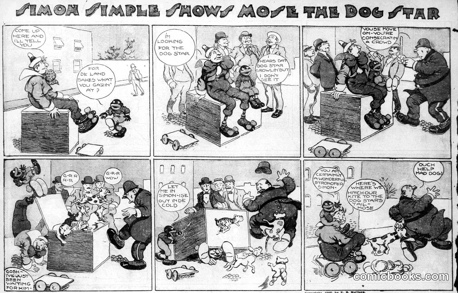 Simon Simple Shows Move the Dog Star